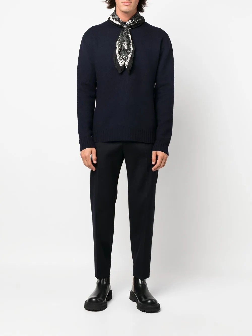 Crewneck Knitted Jumper