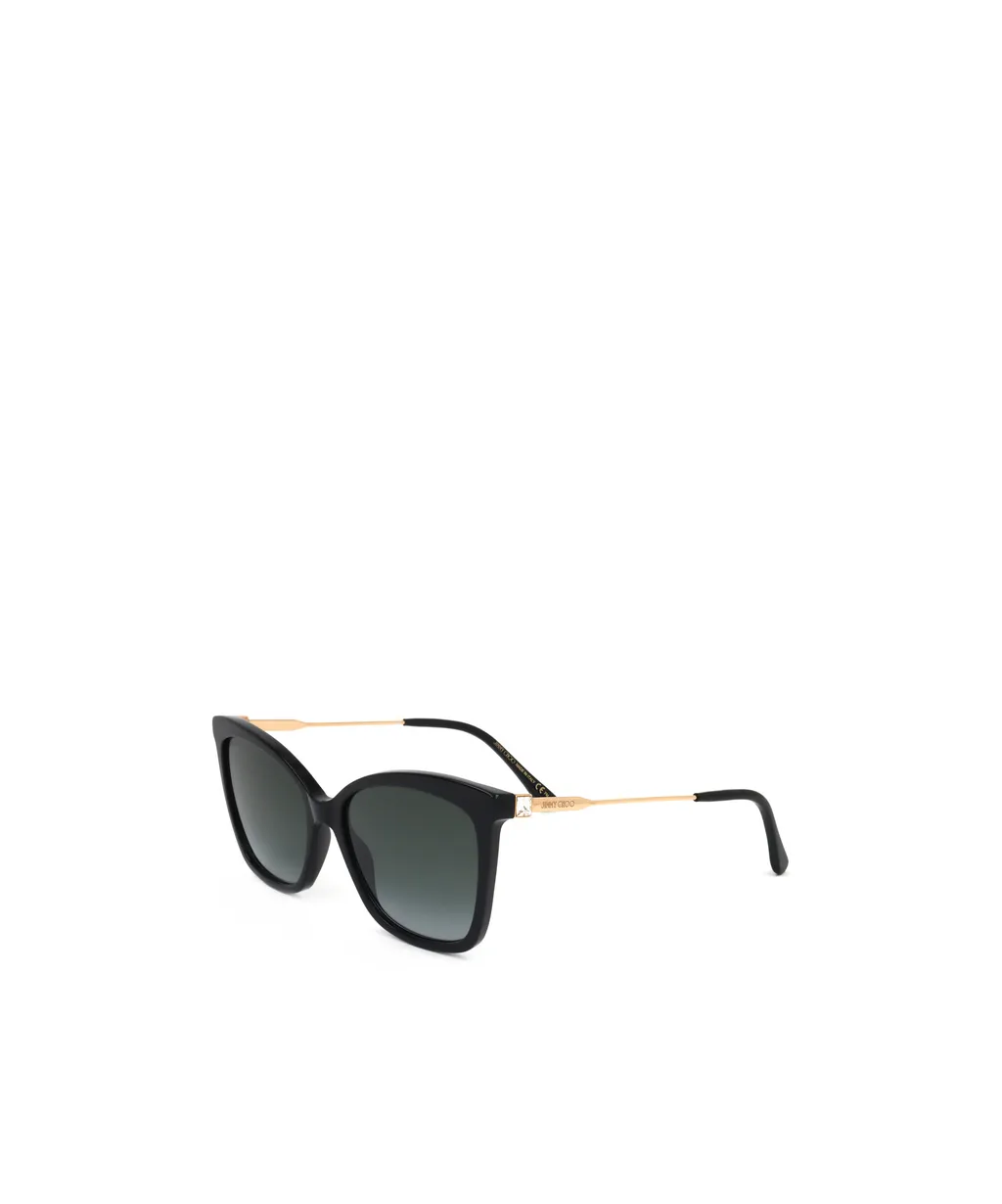 Geometric Frame Sunglasses