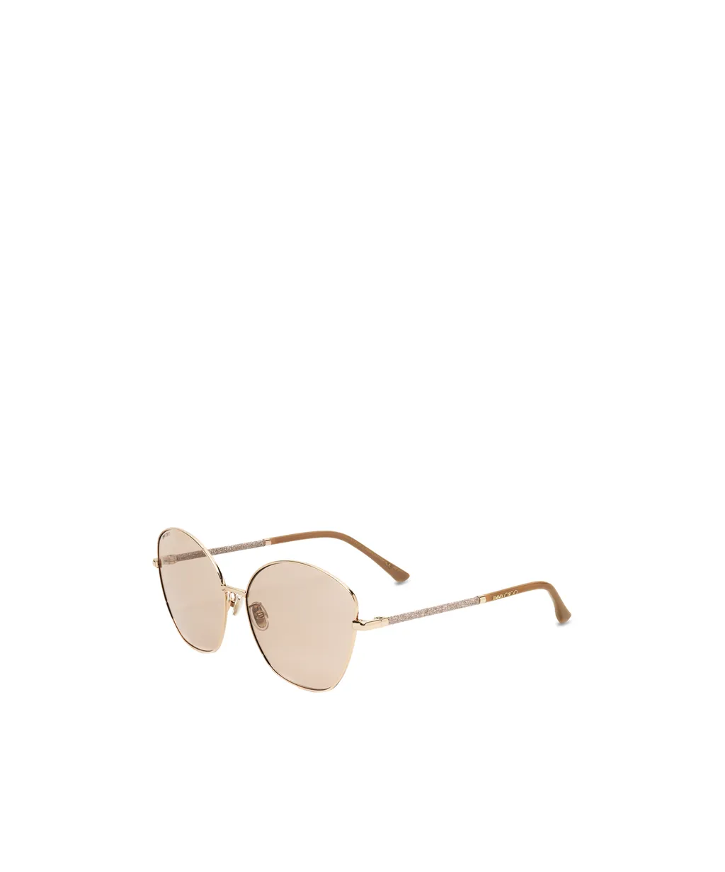 Geometric Frame Sunglasses