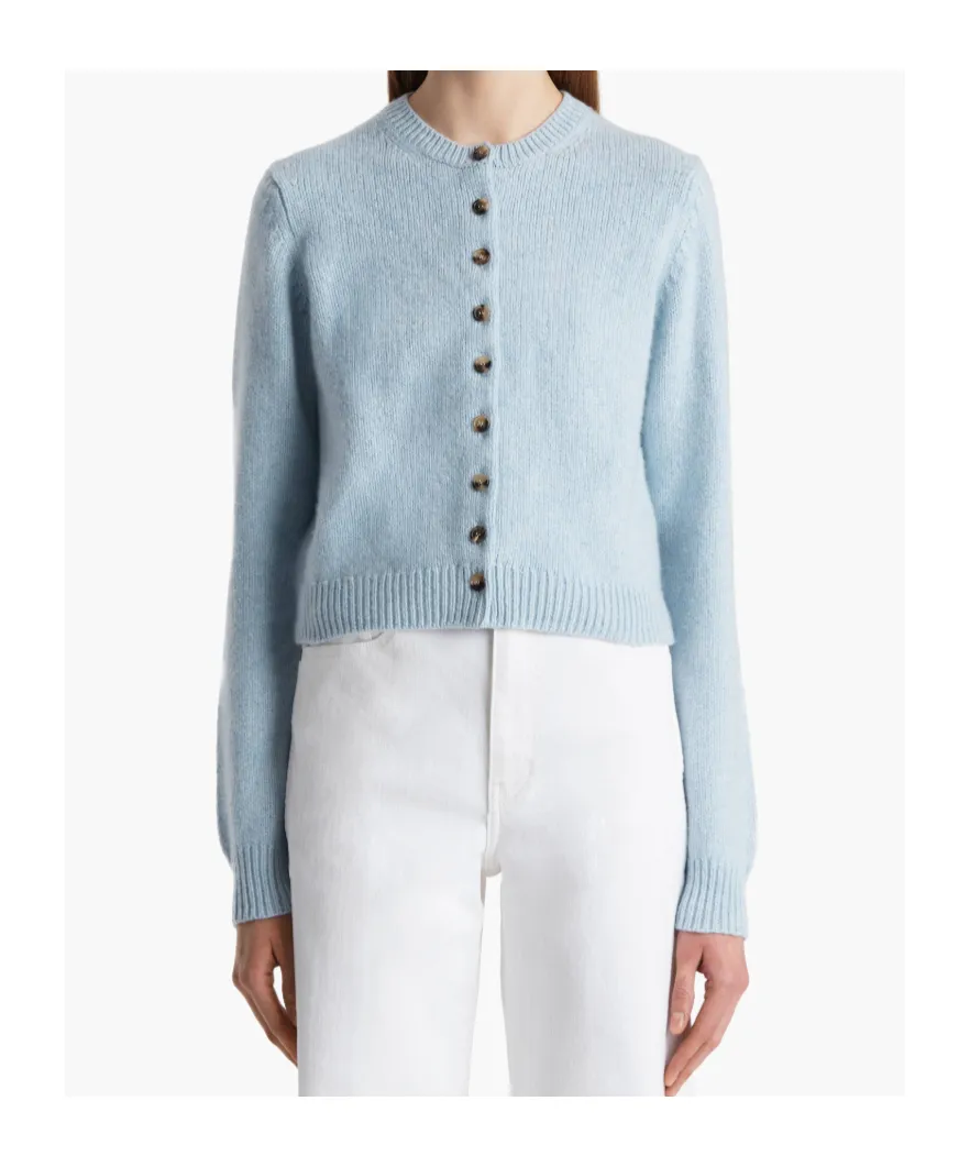 Everheart Button-Front Cashmere Cardigan