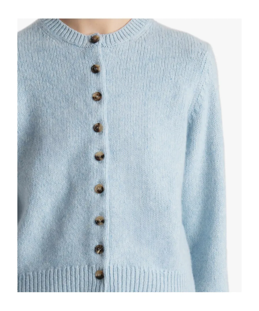 Everheart Button-Front Cashmere Cardigan