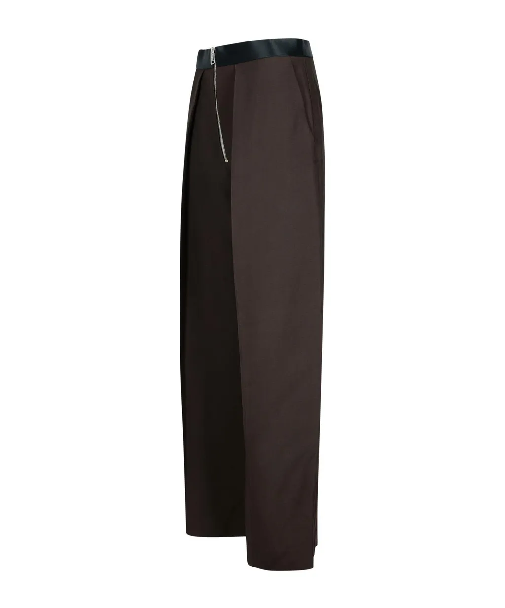 Zippered Casual Pants