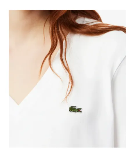 Relaxed Fit Soft Cotton V-Neck T-Shirt