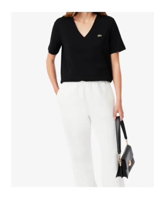 Cotton V-Neck T-Shirt