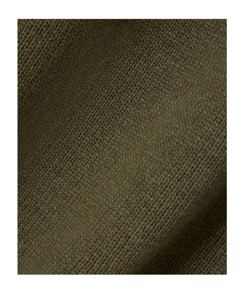 Zipped High Neck Jumper
