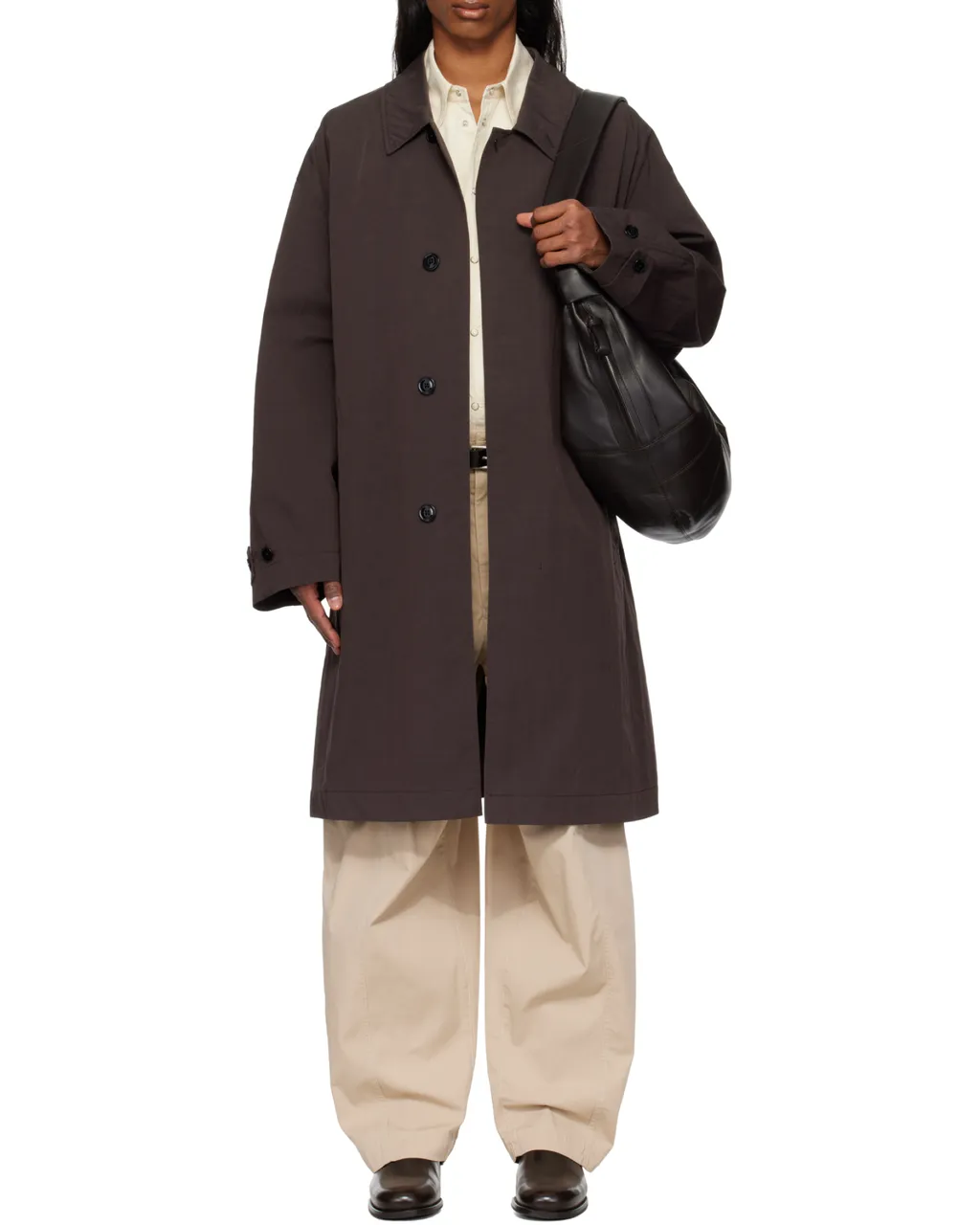 Single-Breasted Car Coat