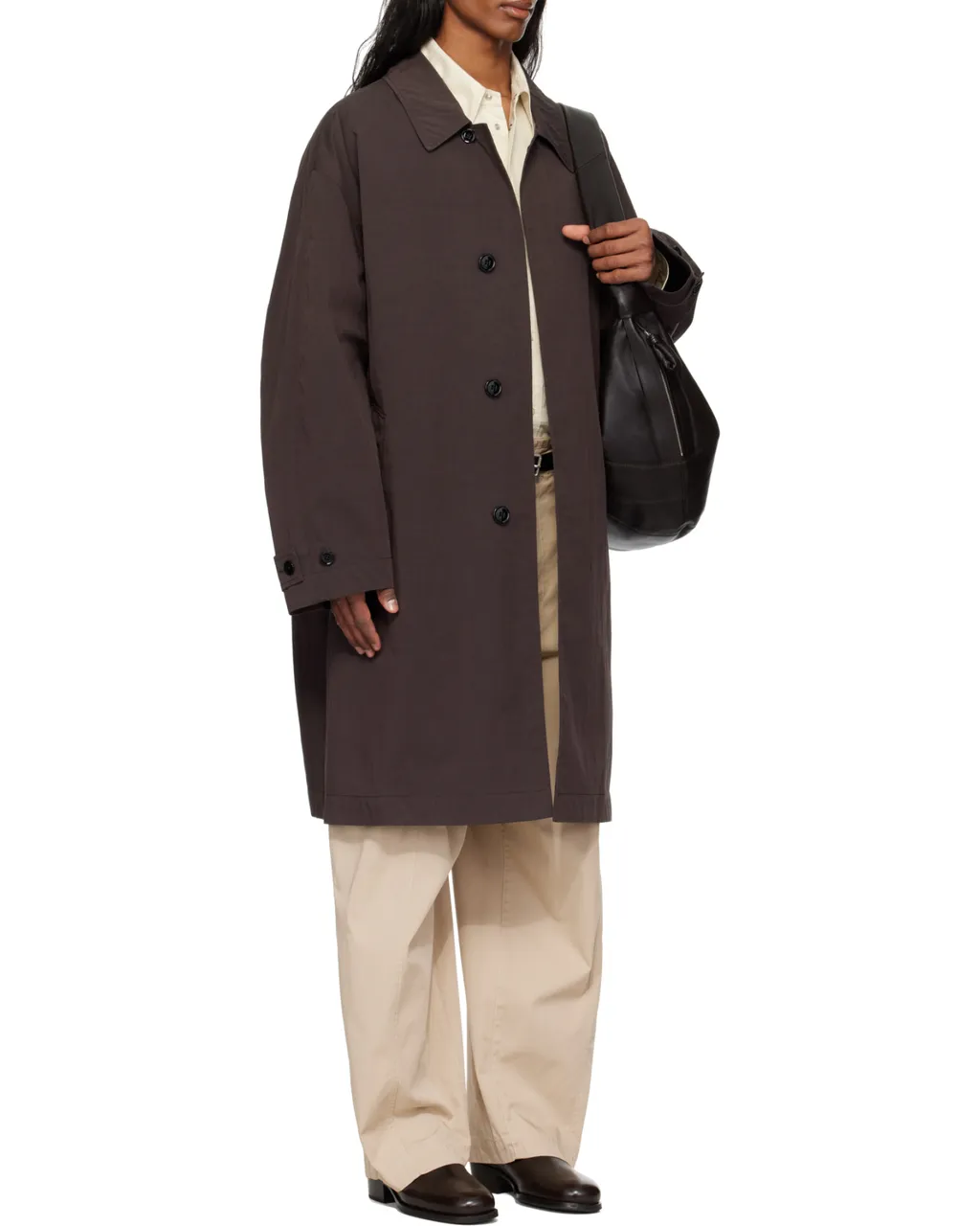 Single-Breasted Car Coat