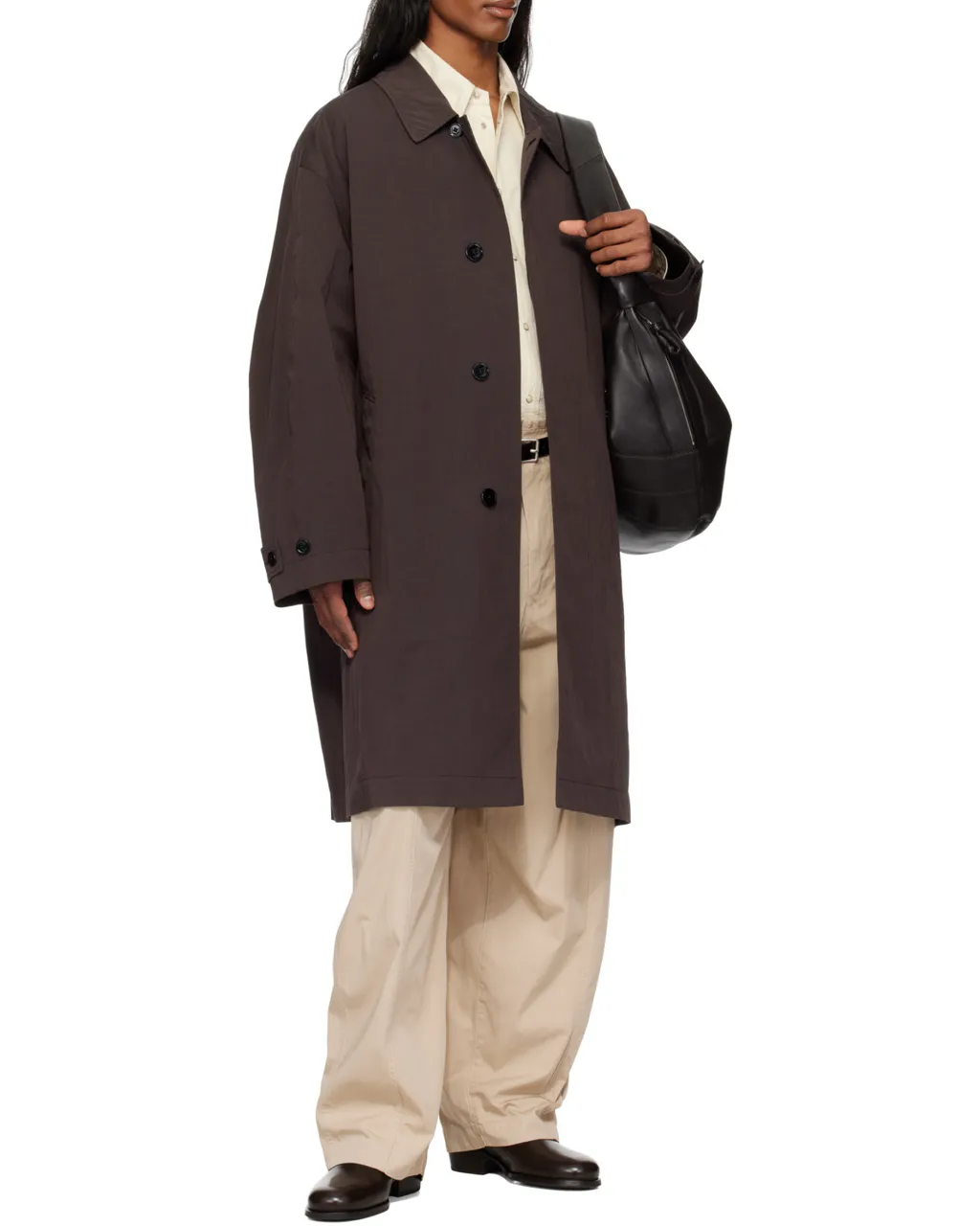 Single-Breasted Car Coat