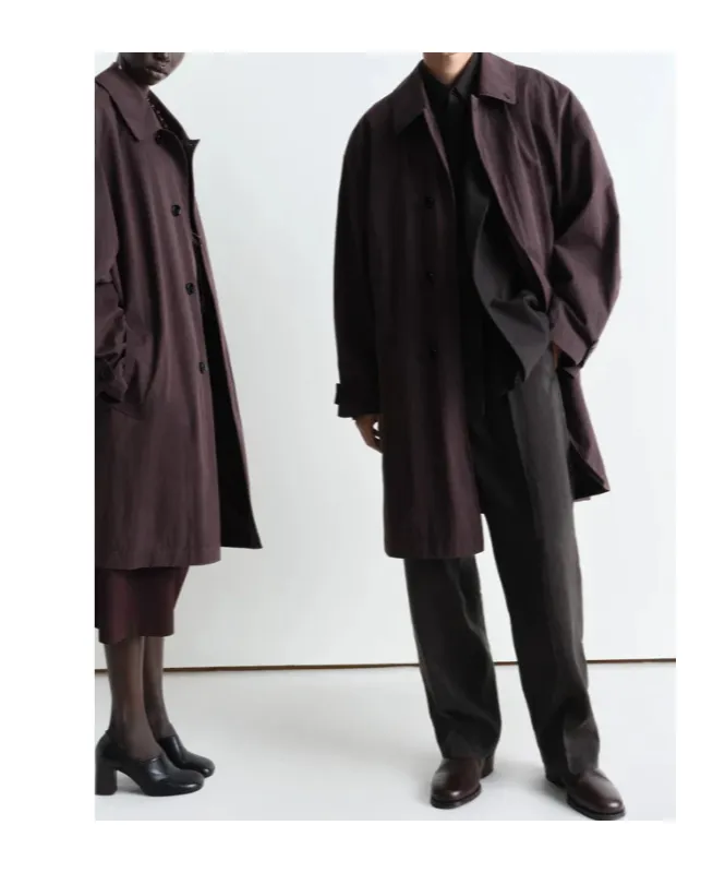 Single-Breasted Car Coat