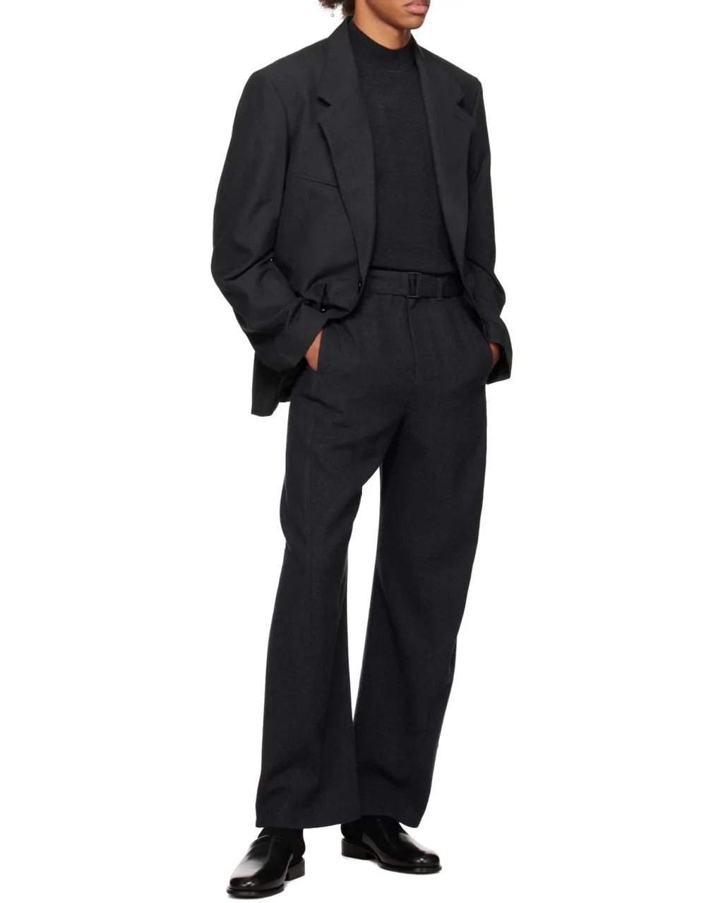 Tailored Single Breasted V-Neck Jacket