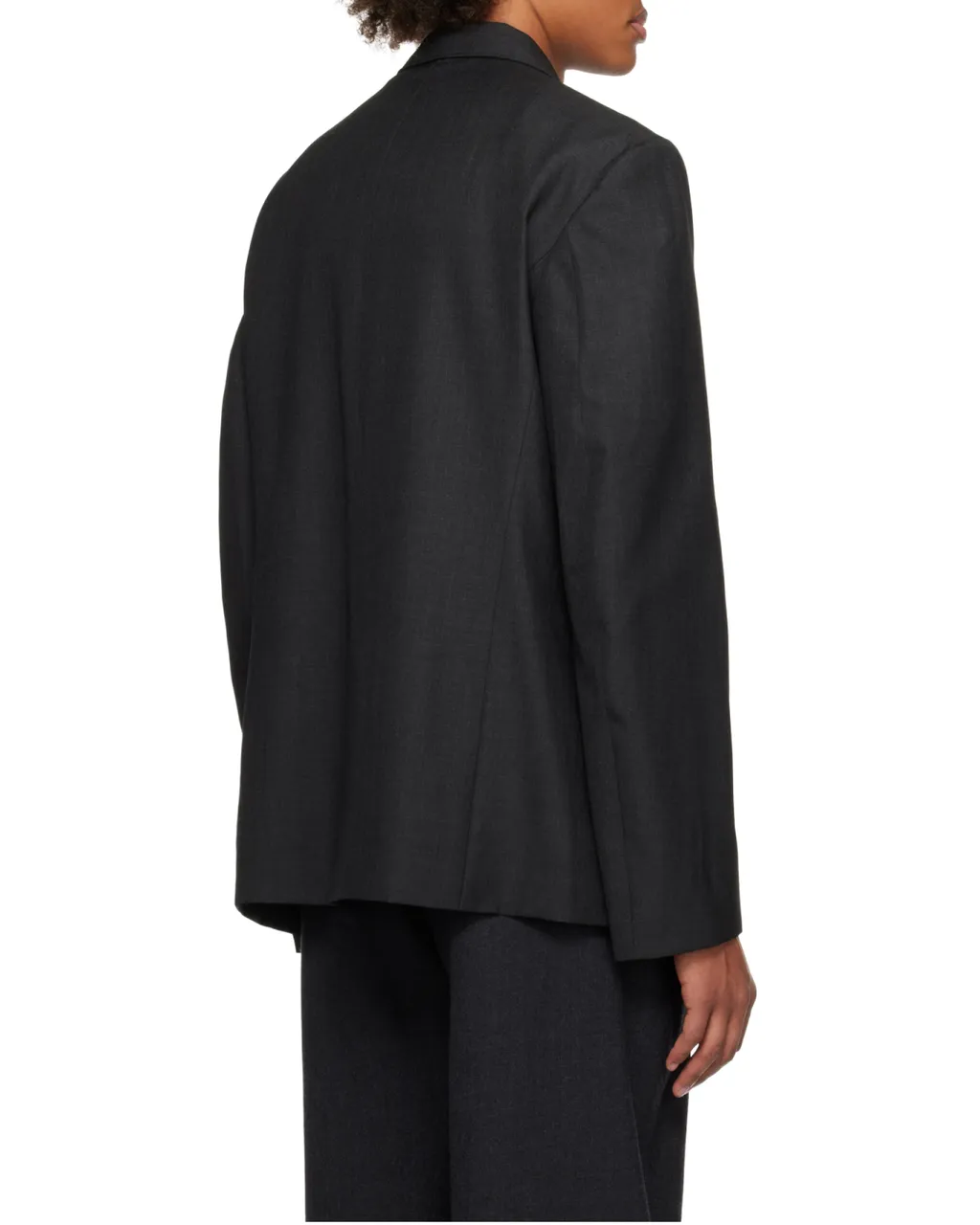 Tailored Single Breasted V-Neck Jacket