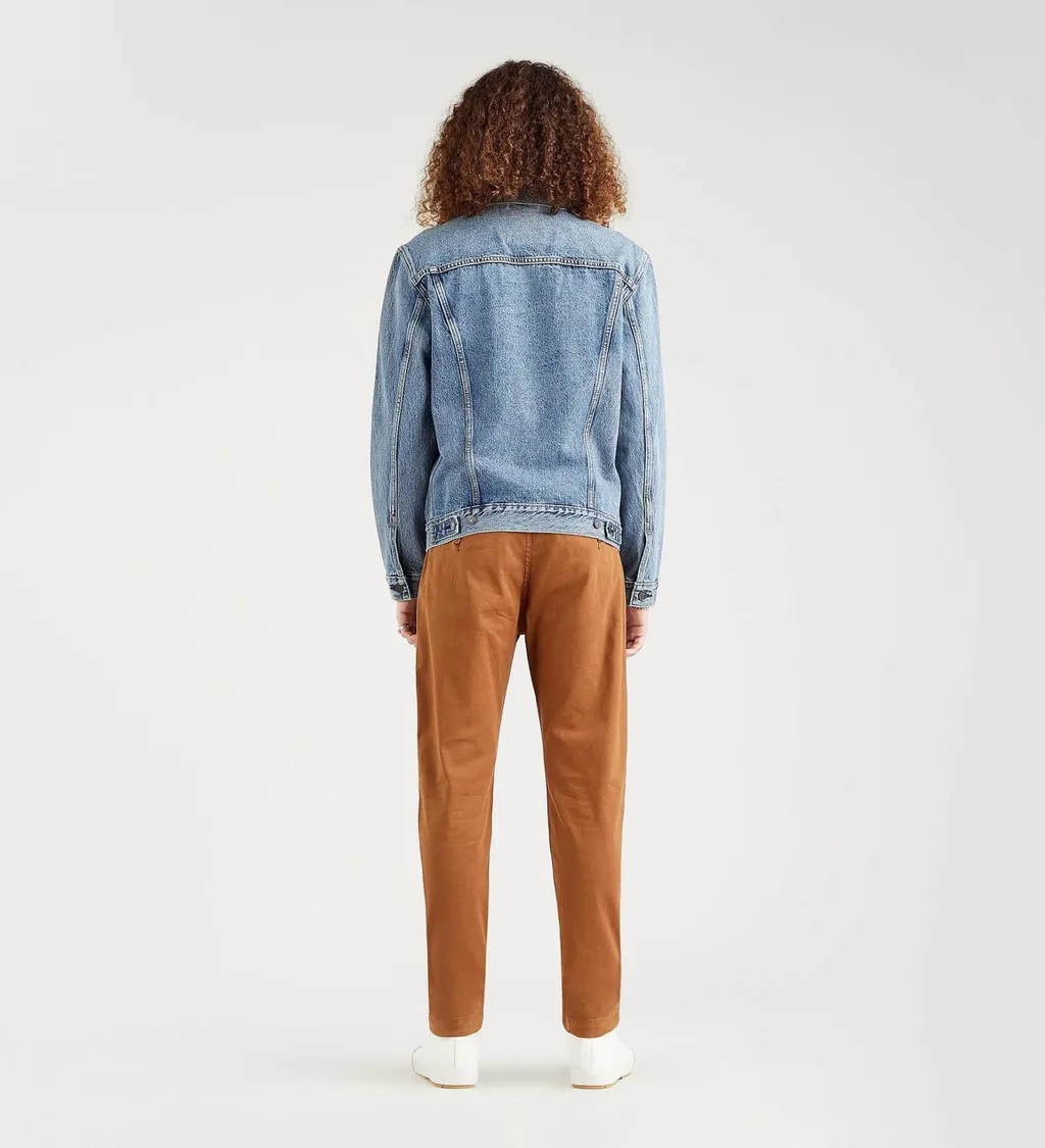 Buttoned-Up Denim Trucker Jacket