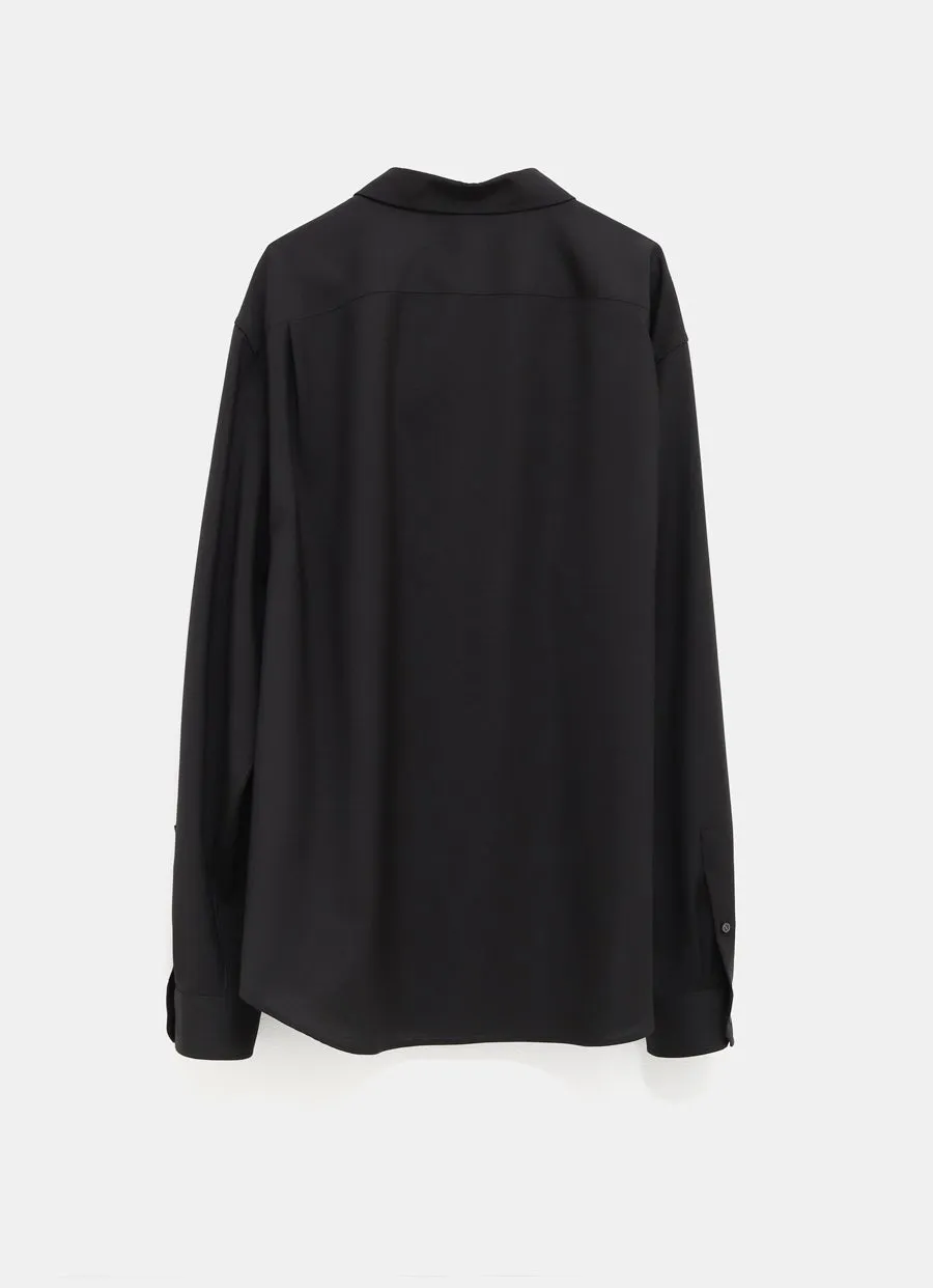 Button-Fastening Shirt