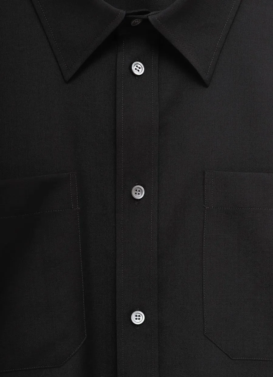 Button-Fastening Shirt