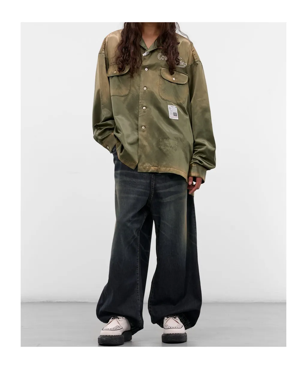 Pocket Detail Buttoned Shirt