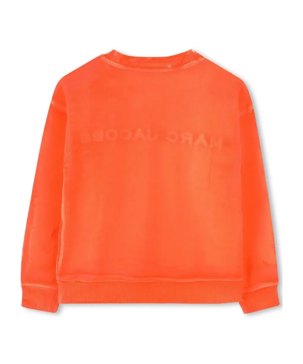 The Marc Jacobs Kids Crewneck Long-Sleeved Sweatshirt