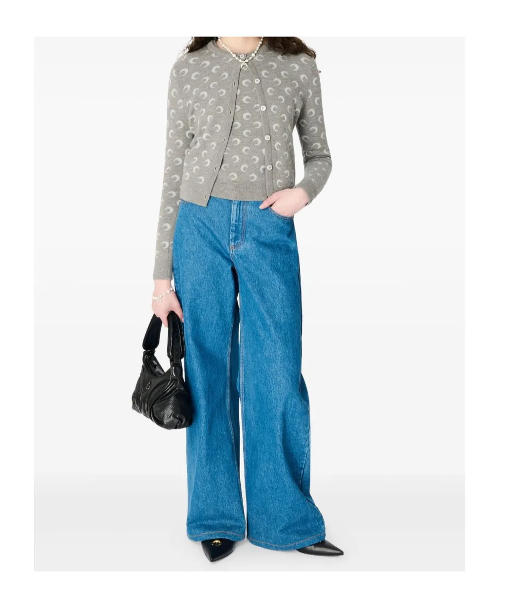 Moon Jacquard Cardigan