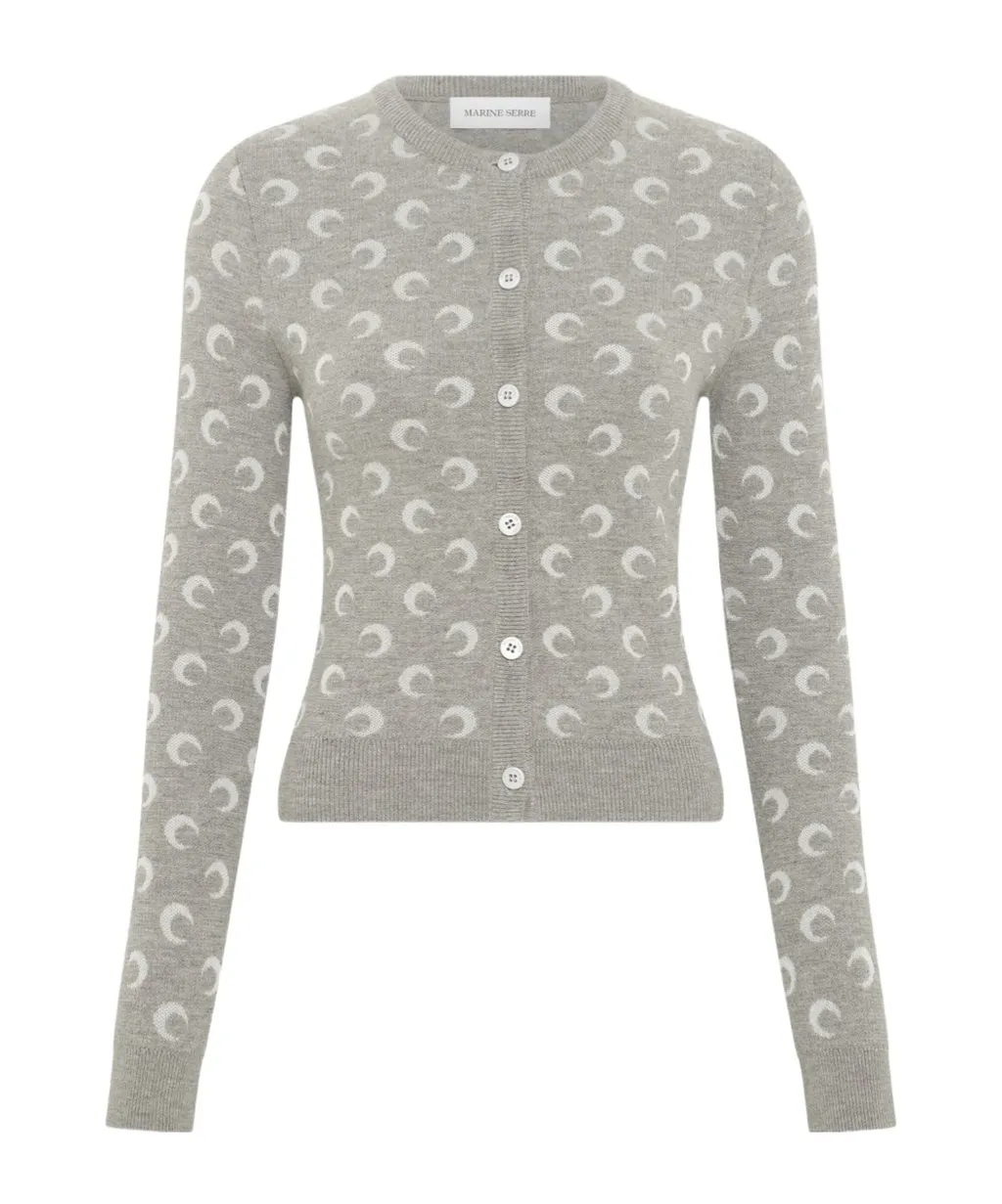 Moon Jacquard Cardigan