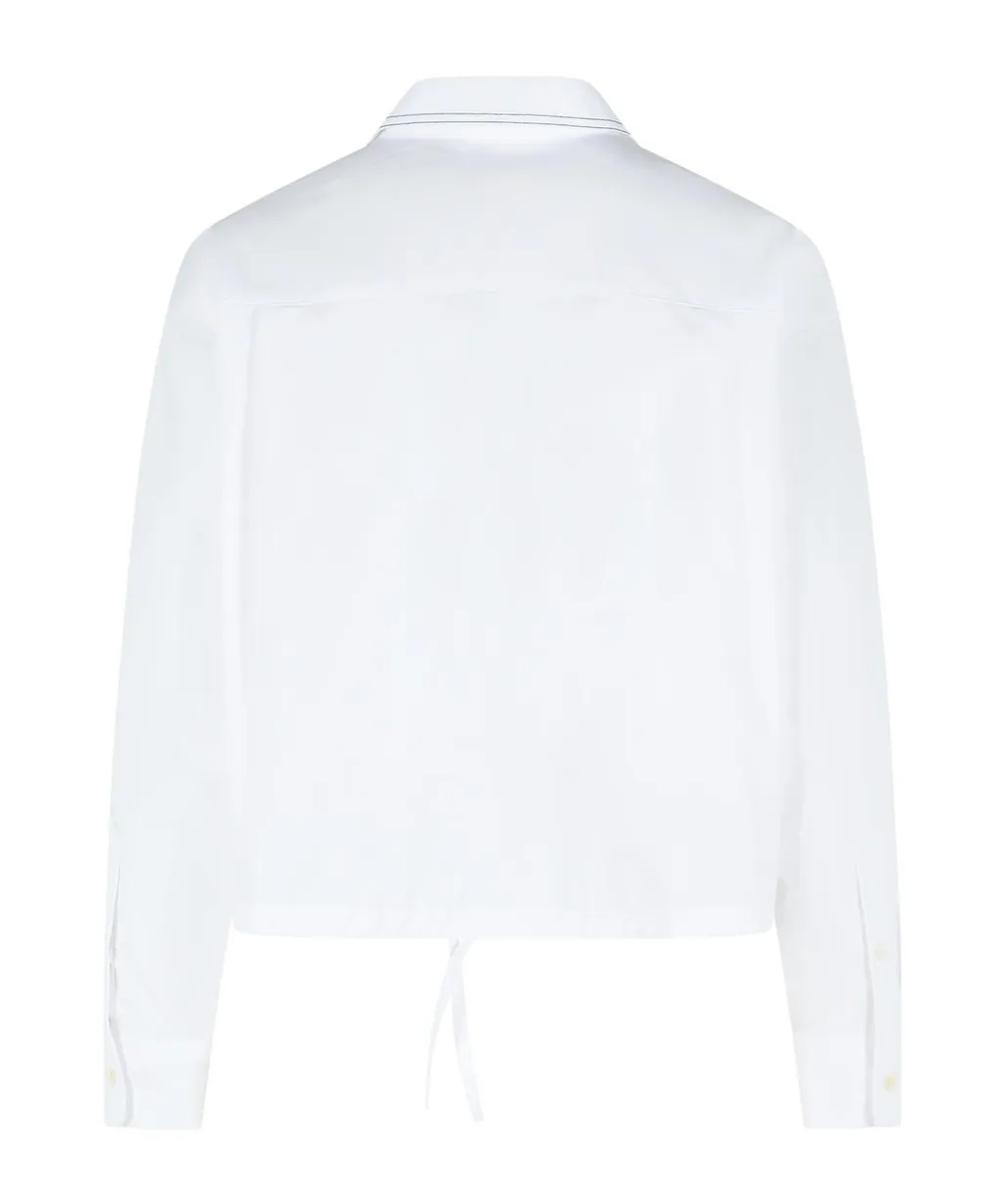 Cropped Long Sleeve Shirt
