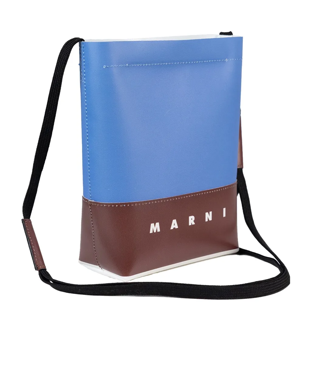Colorblock Logo Shoulder Bag