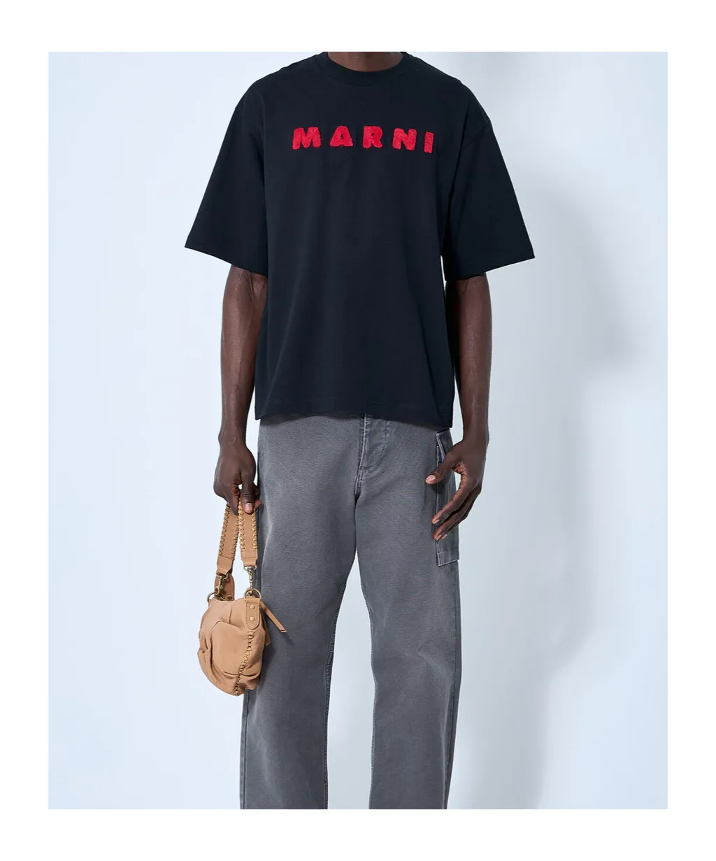Logo Flocked T-Shirt