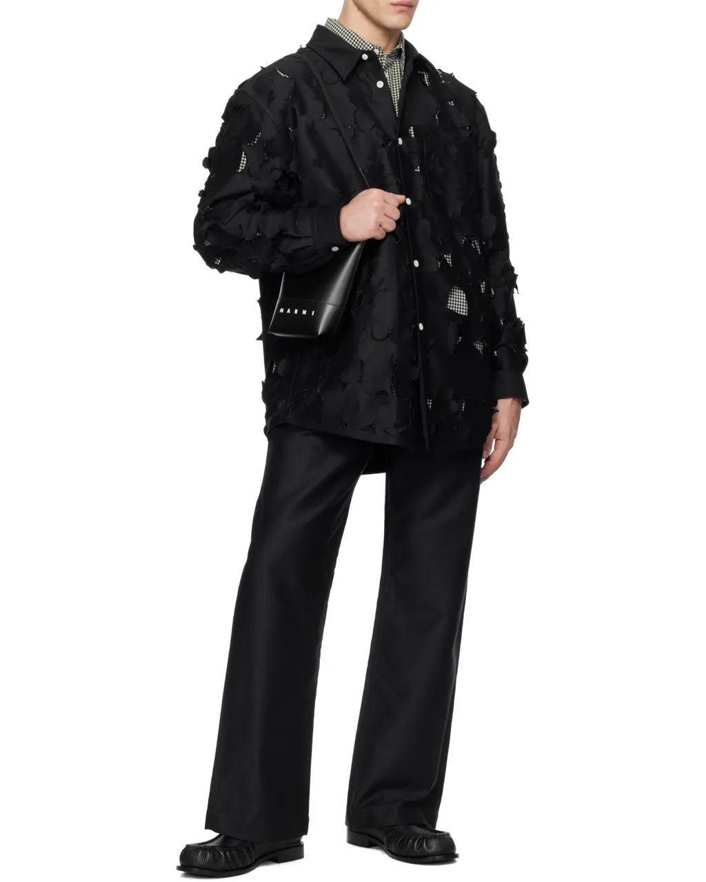 Boxy Fit Shirt With Cut Out Detail