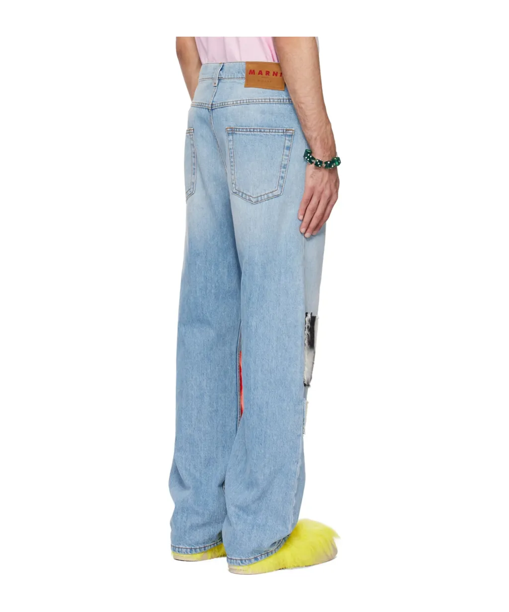 Logo Patch Jeans