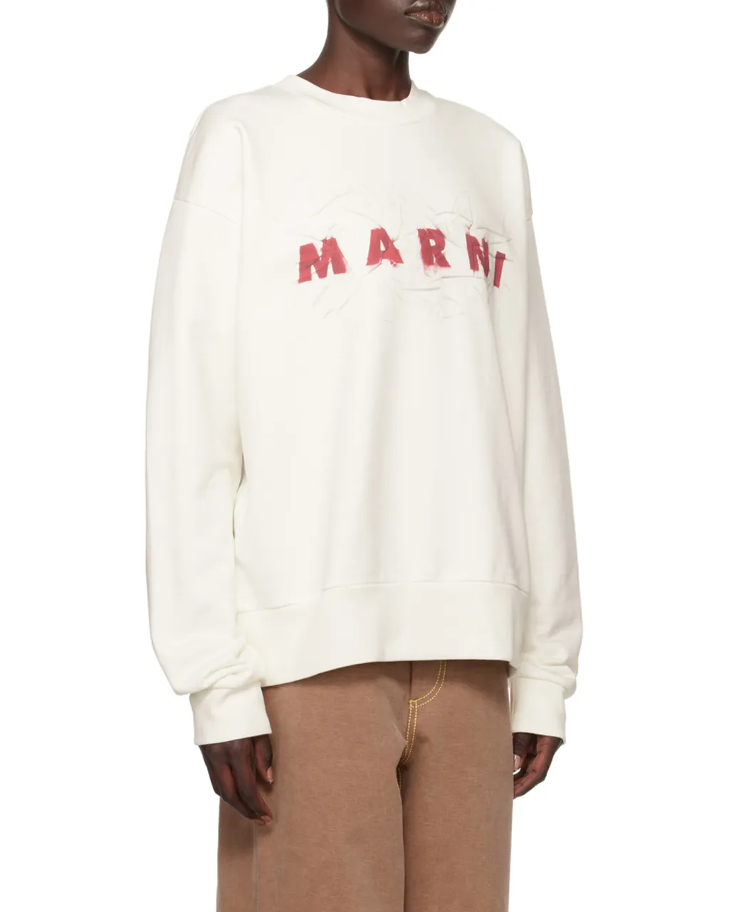 Logo Printed Crewneck Sweatshirt