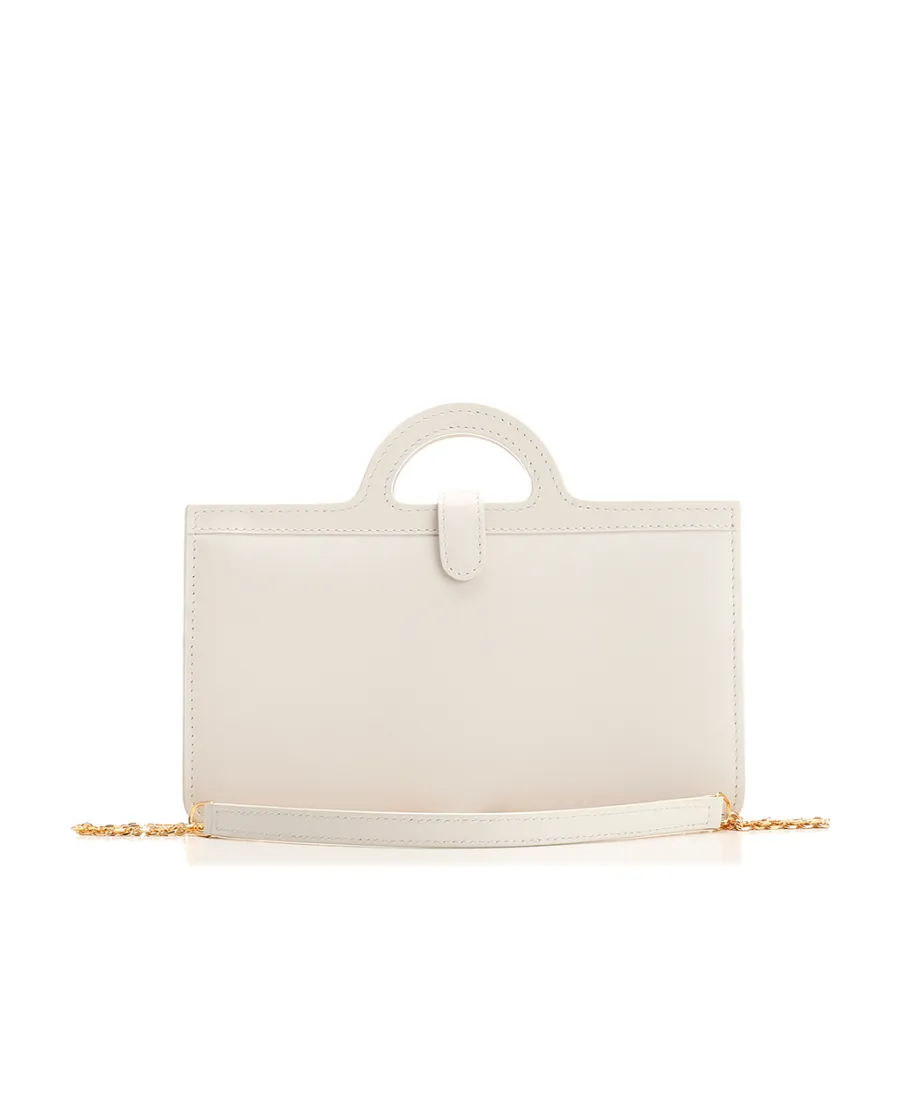Logo Printed Chain-Linked Long Wallet