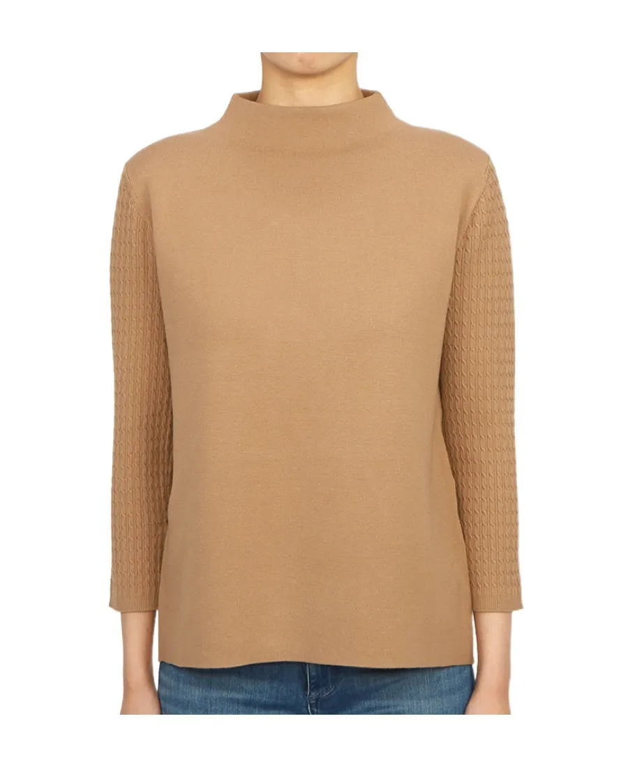 Twisted Long-Sleeved Sweater
