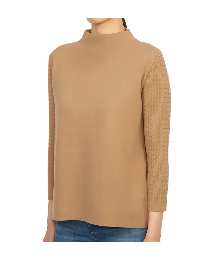 Twisted Long-Sleeved Sweater