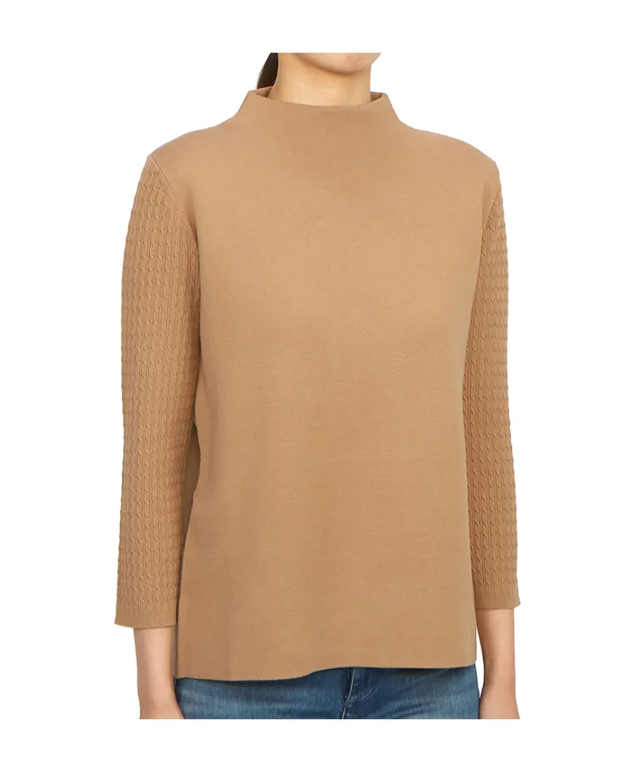 Twisted Long-Sleeved Sweater