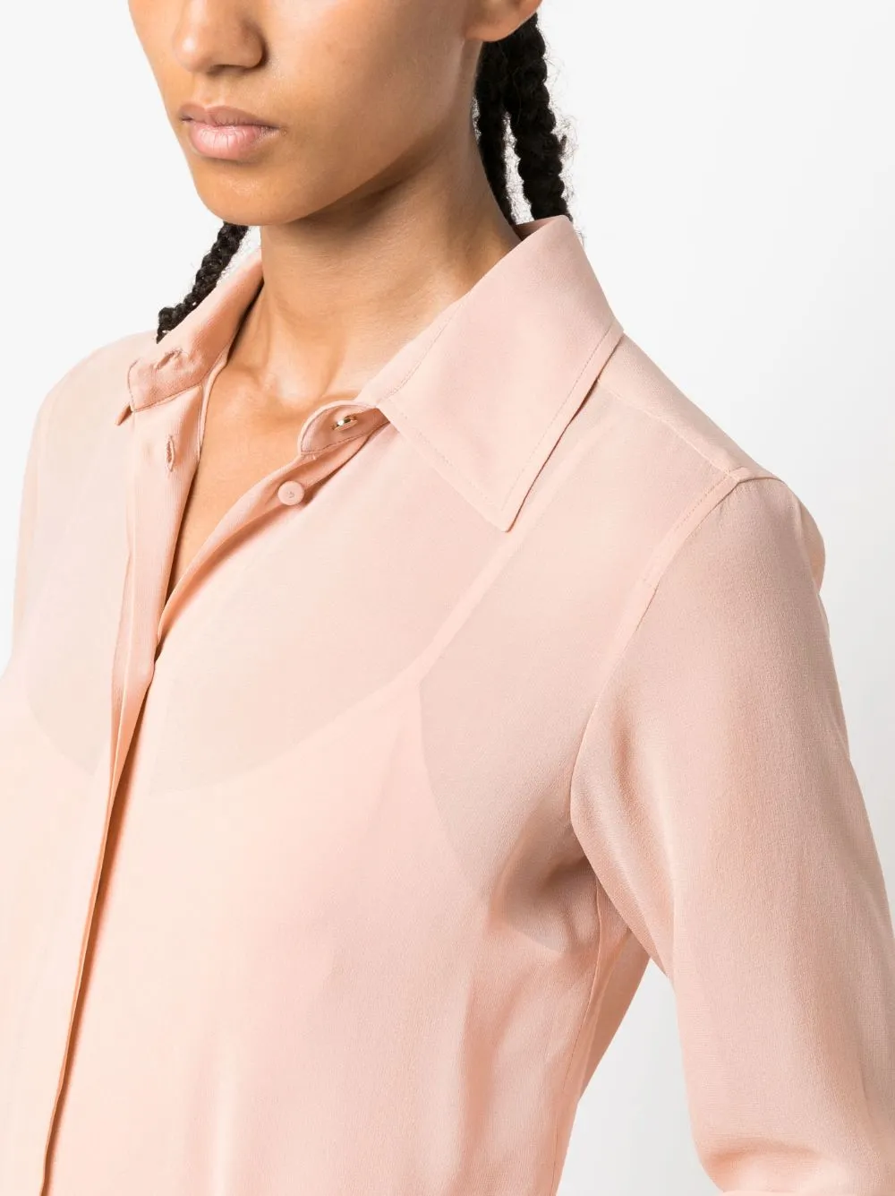 Lapel Long-Sleeved Shirt