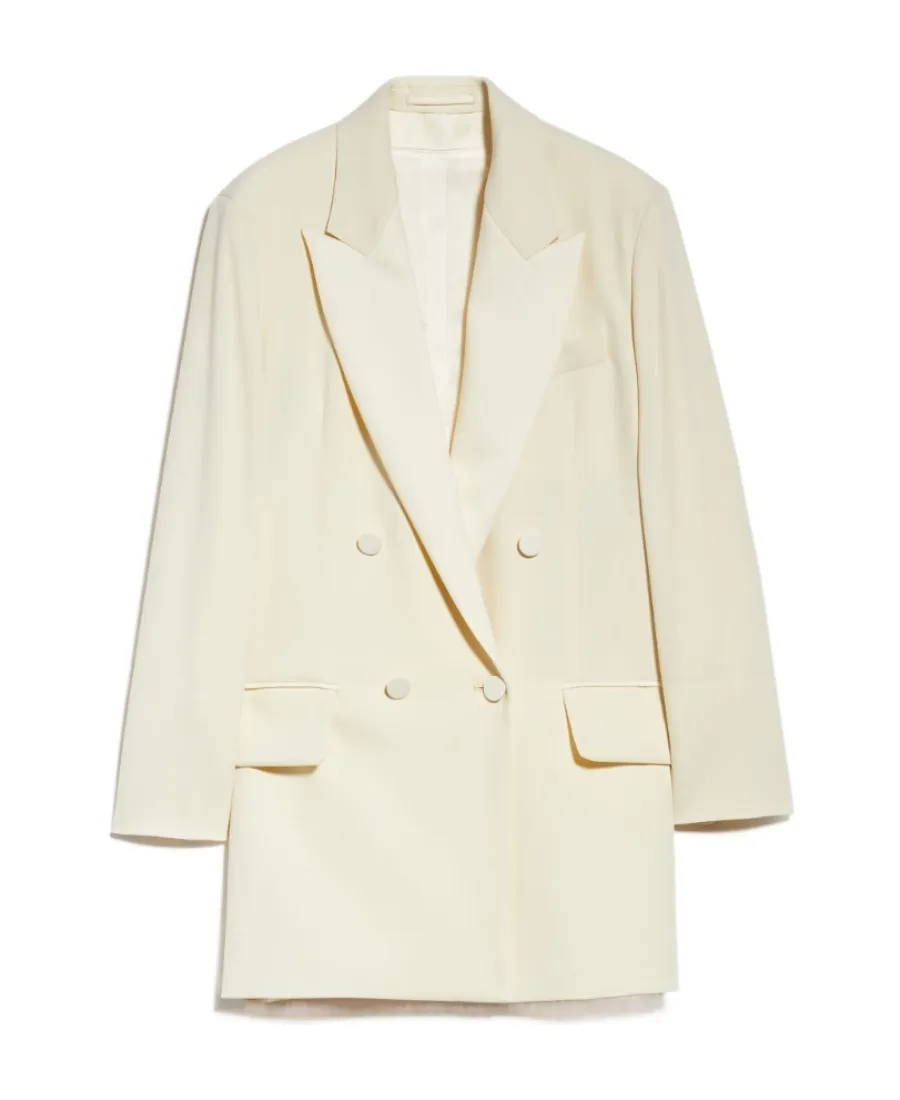 Double-Breasted Virgin Wool Blazer