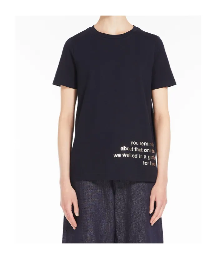Printed Cotton T-Shirt