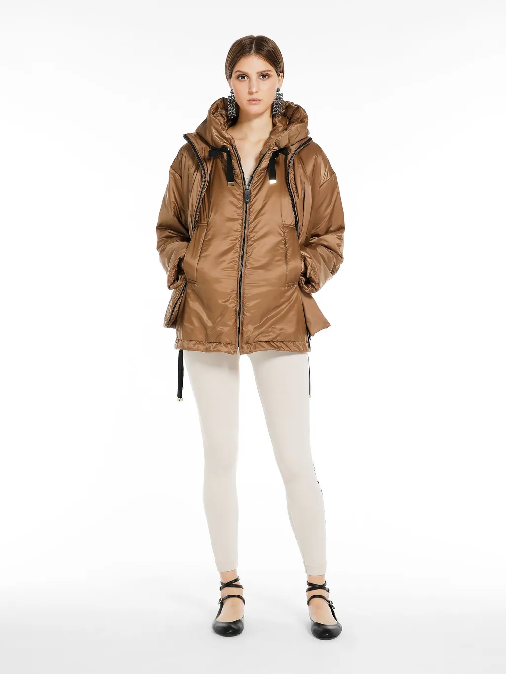 High-Neck Padded Jacket