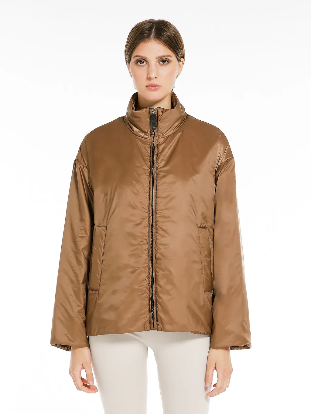 High-Neck Padded Jacket