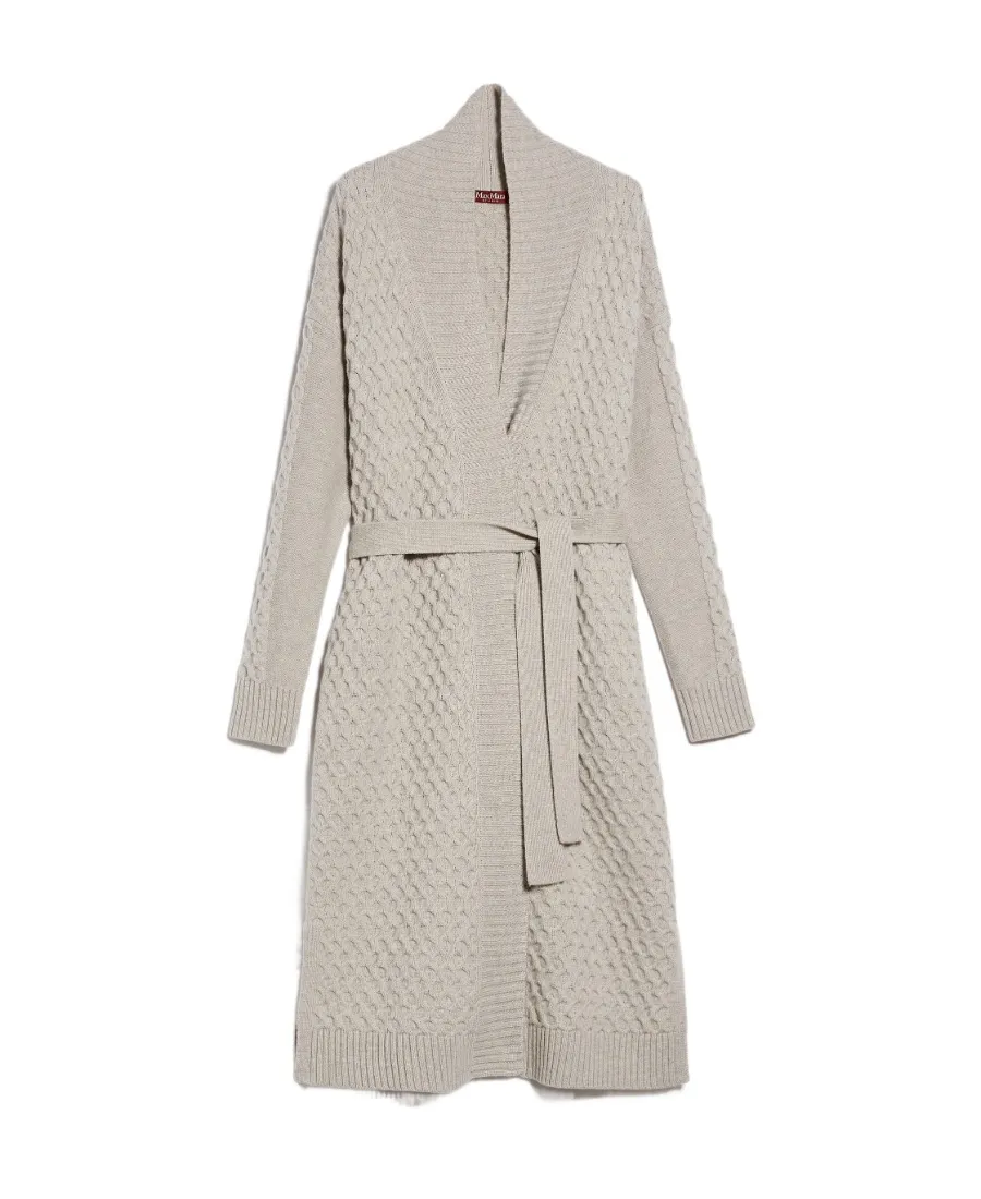 Wool And Cashmere Knitted Cardigan