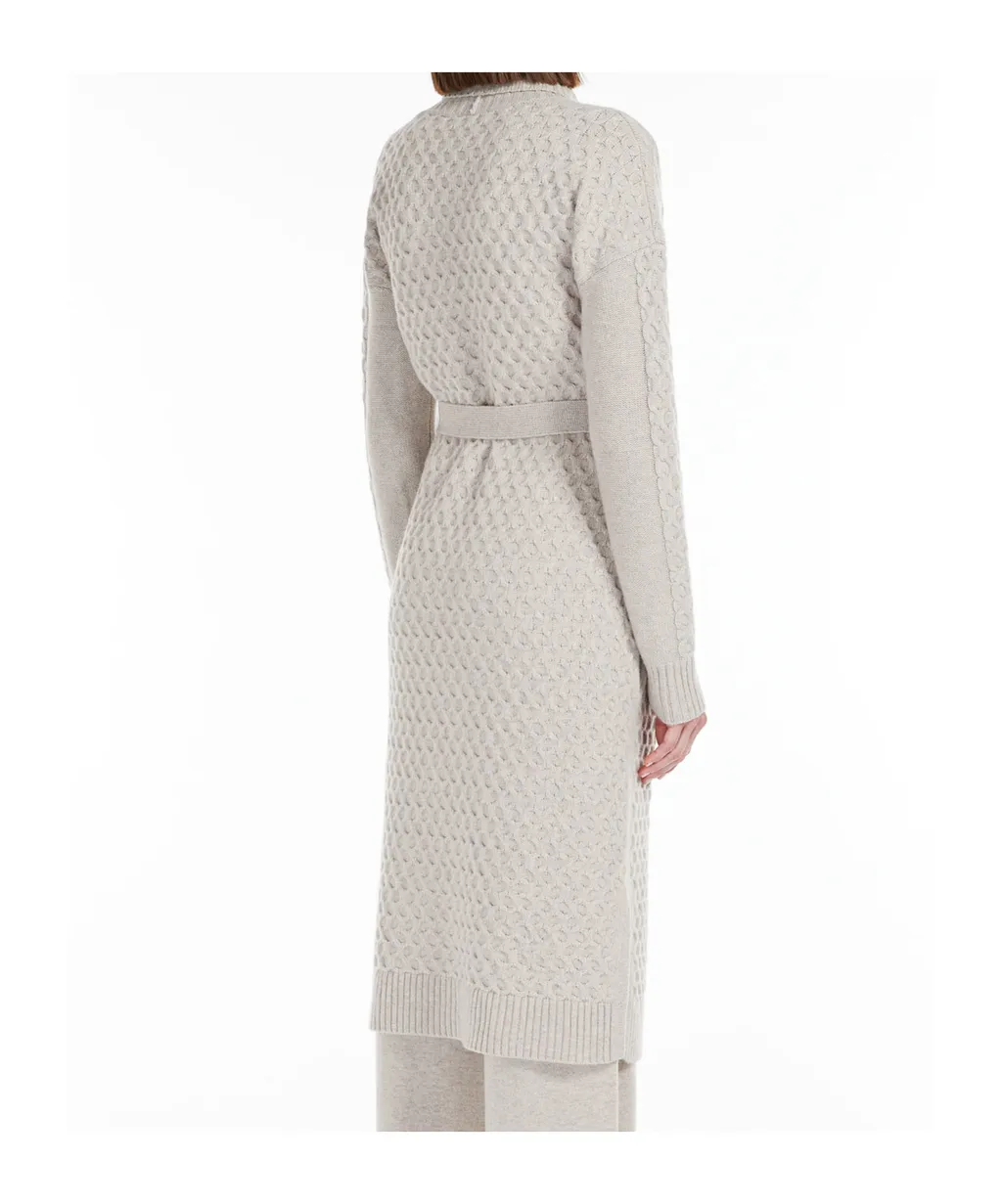 Wool And Cashmere Knitted Cardigan