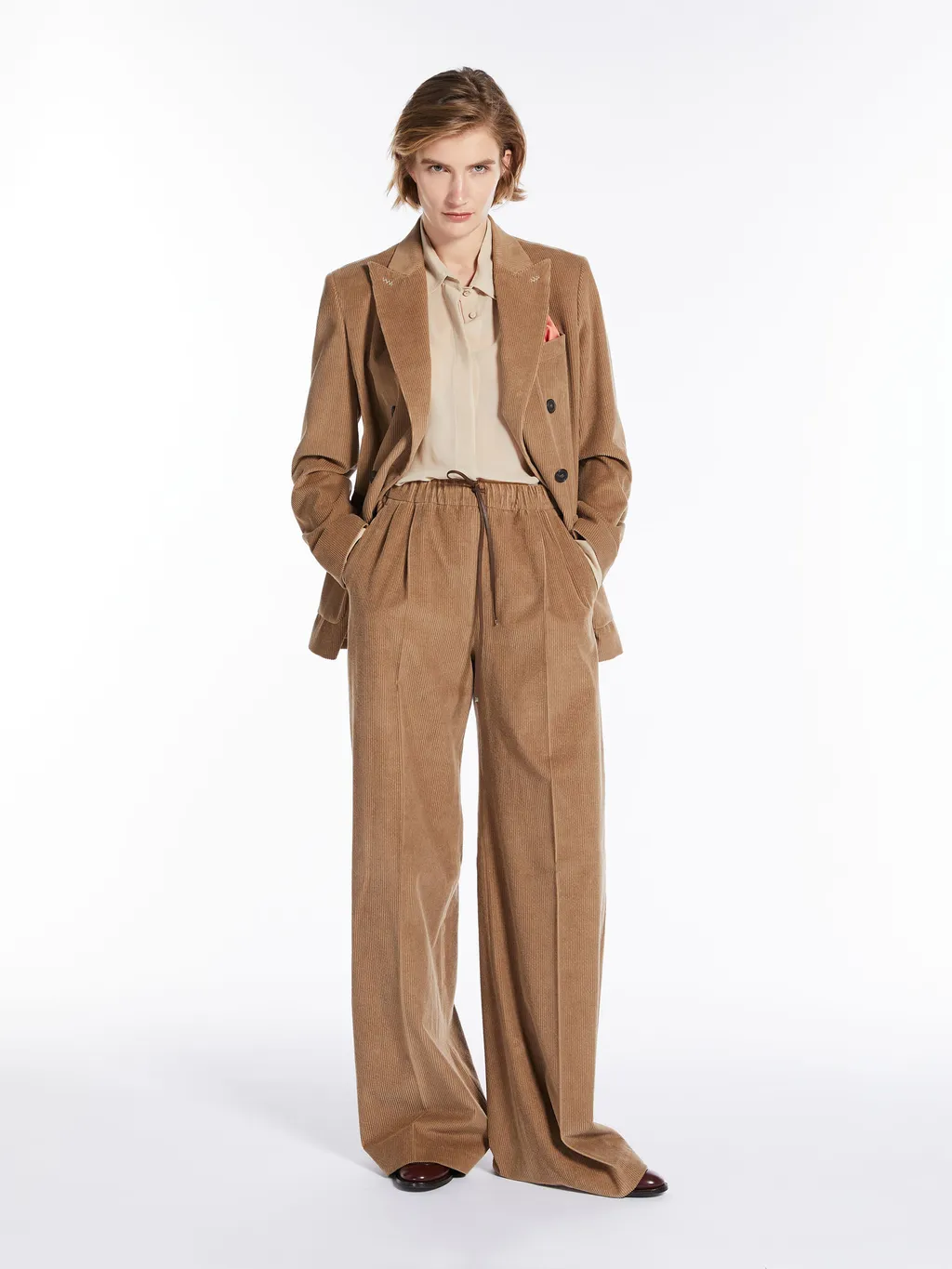 Double-Breasted Suit Jacket