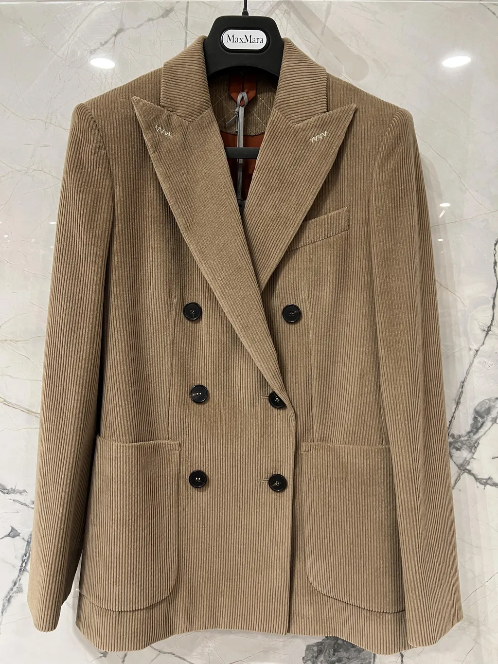 Double-Breasted Suit Jacket