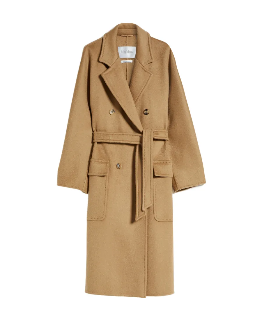 Double-Breasted Cashmere Coat