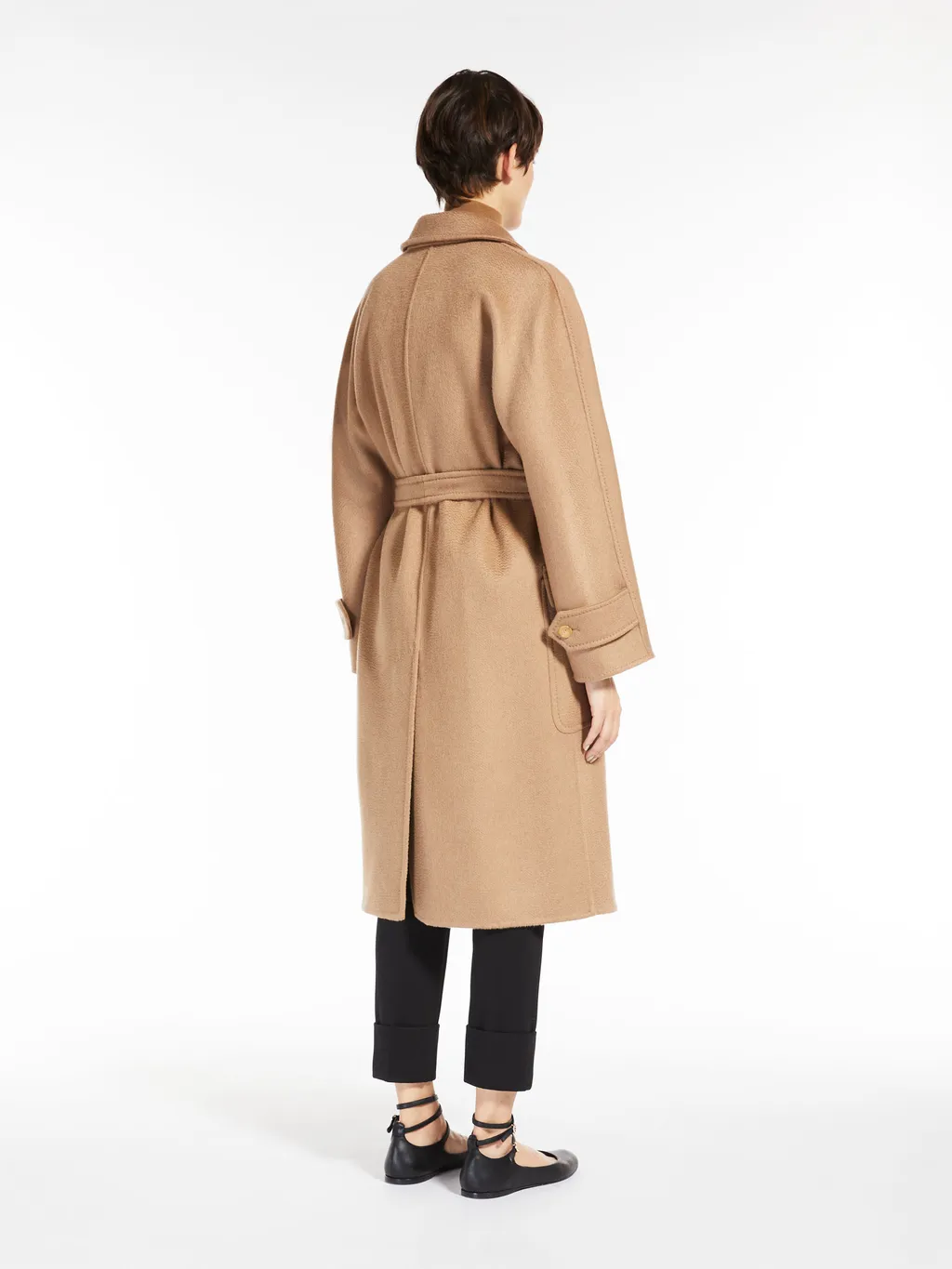 Double-Breasted Cashmere Coat