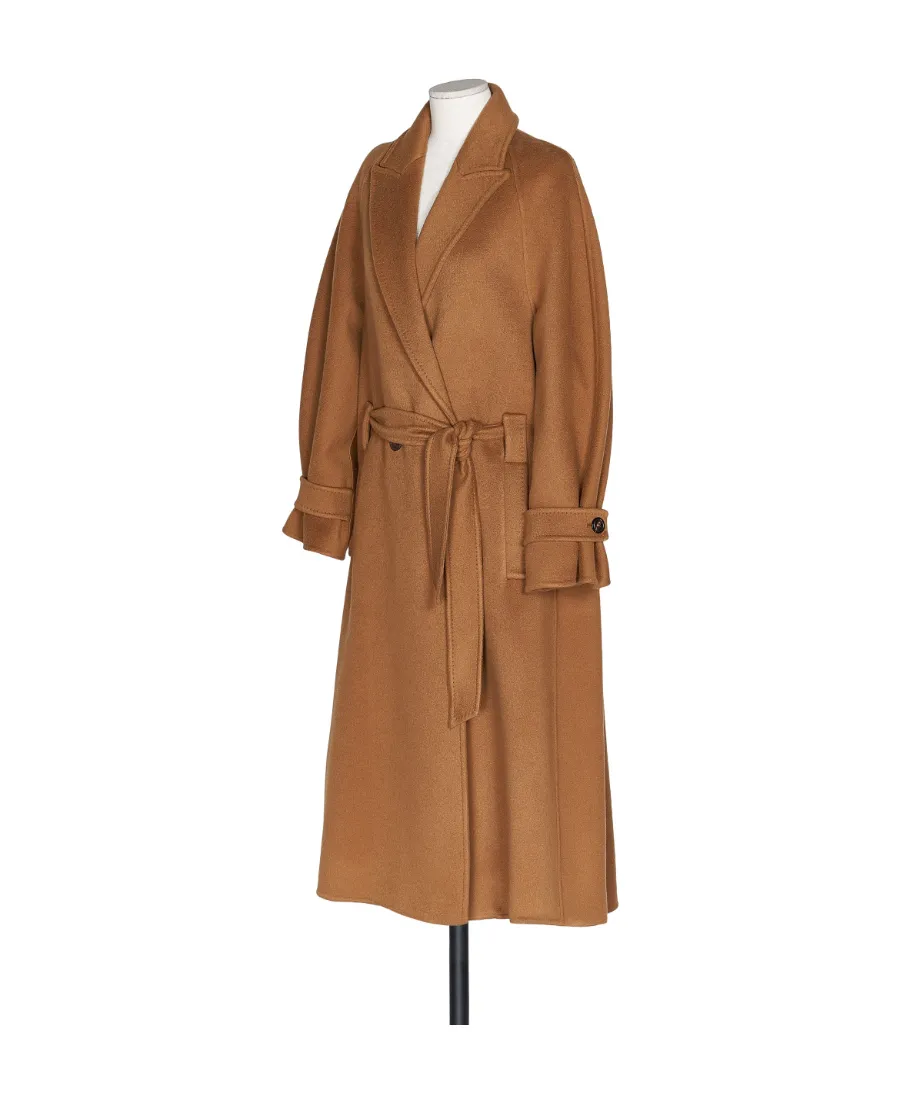 Belted Cashmere Coat