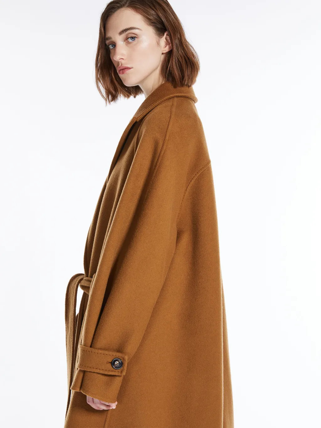Belted Cashmere Coat