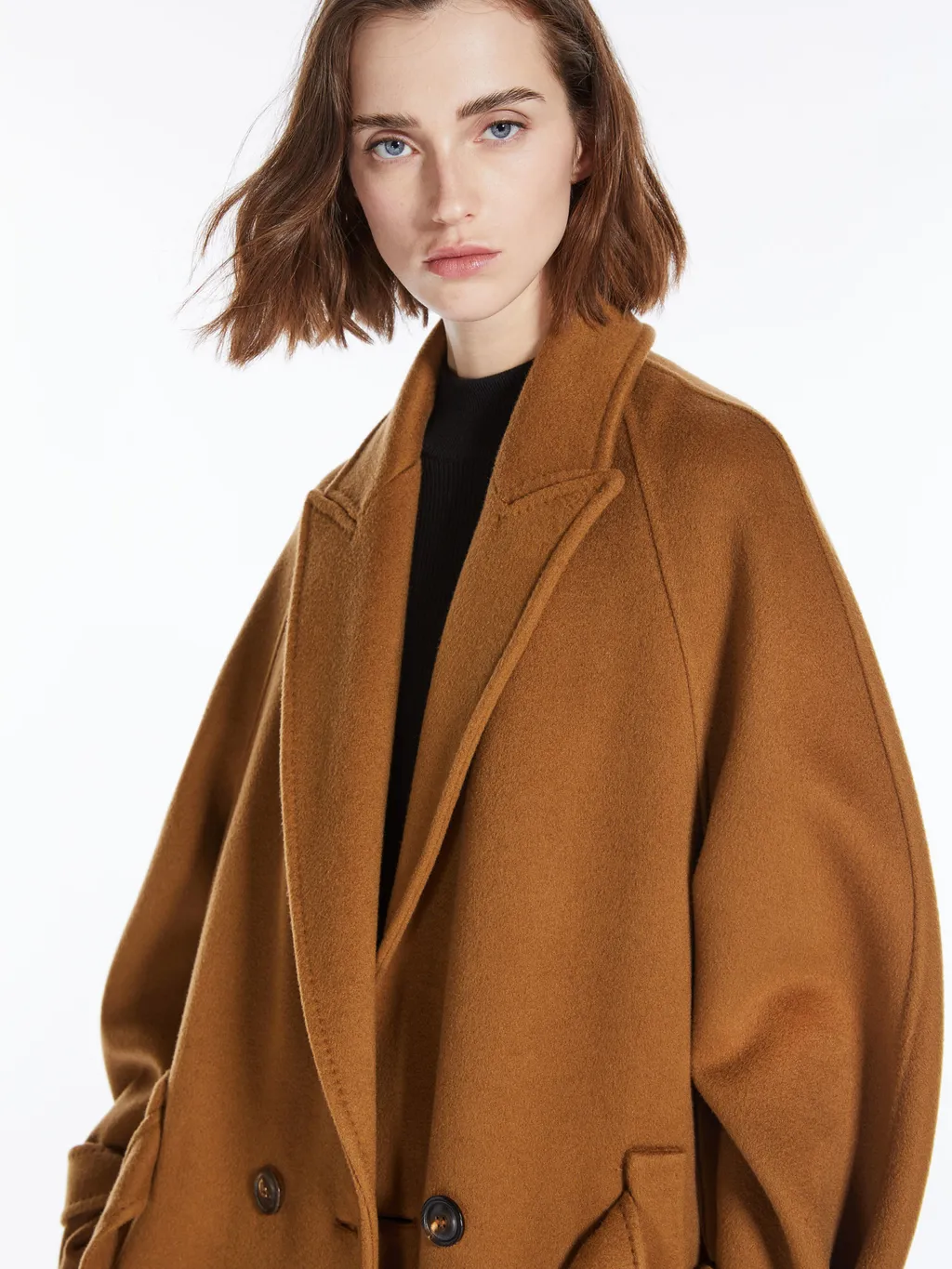 Belted Cashmere Coat