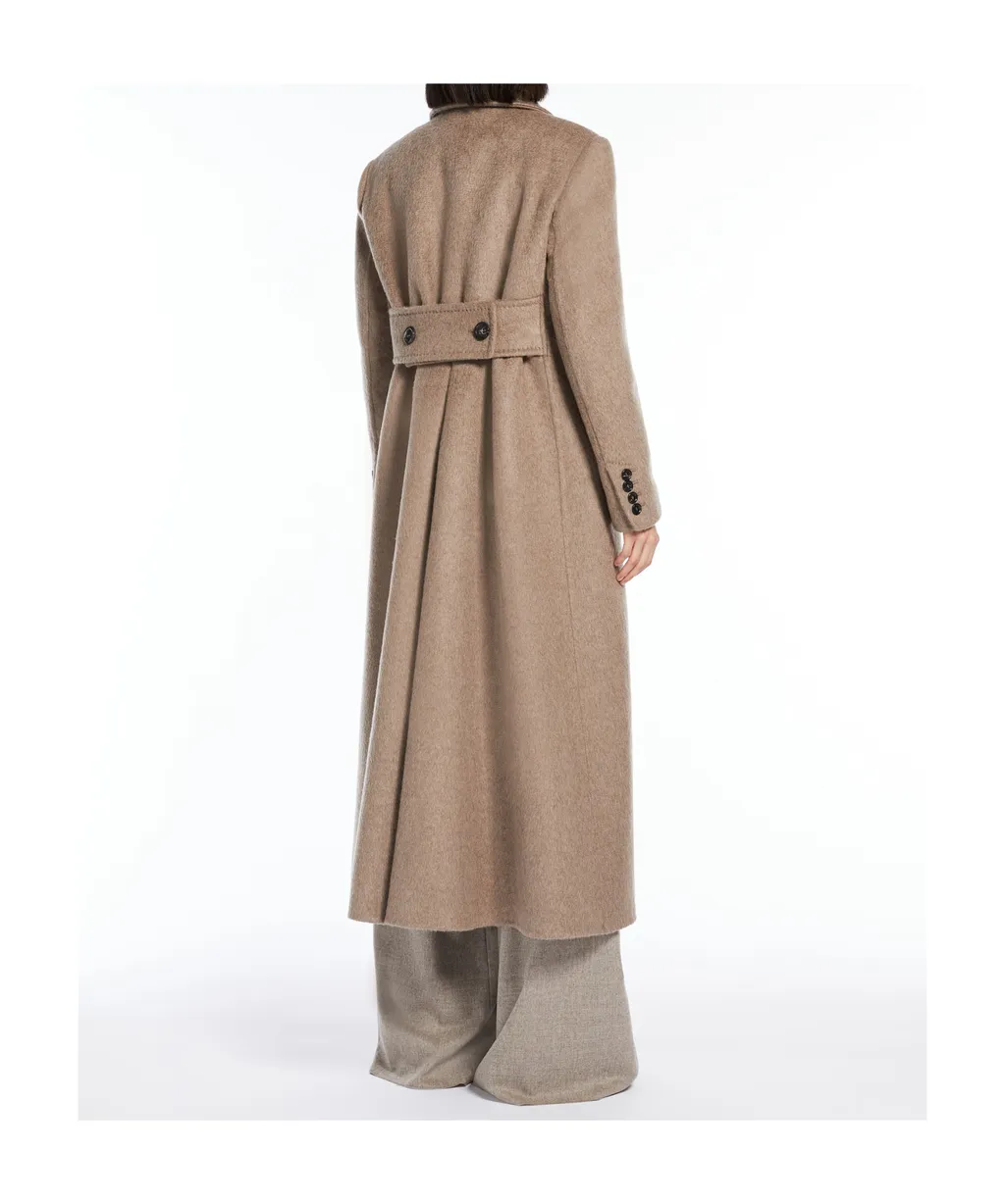 Double-Breasted Cashmere Blend Coat