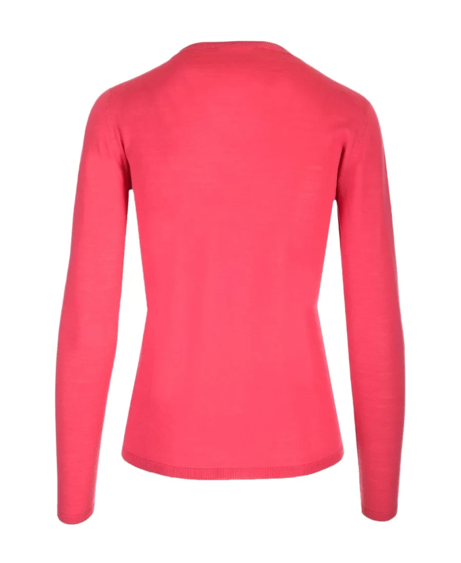 Crew-Neck Ribbed-Knit Top