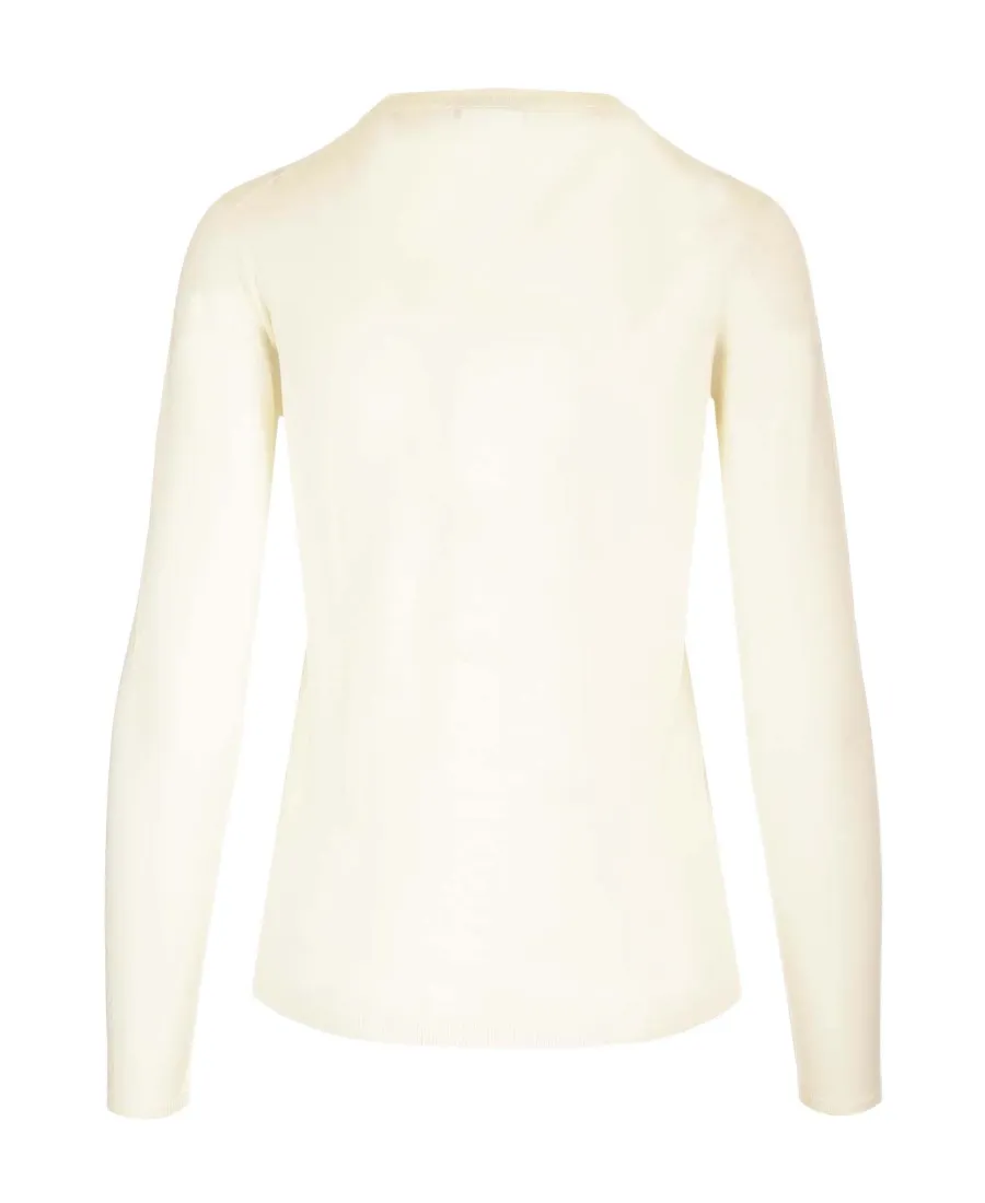Round Neck Long Sleeved Sweater