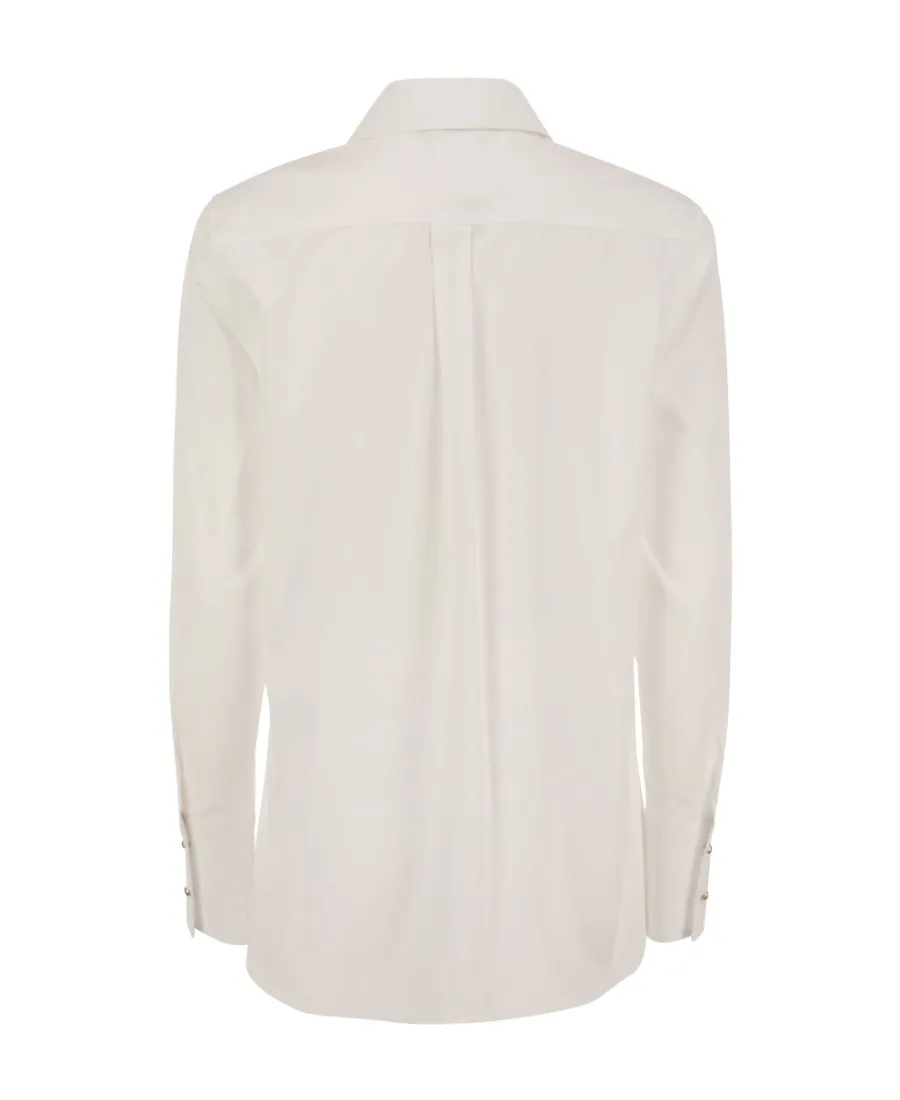 Lapel Long-Sleeved Shirt